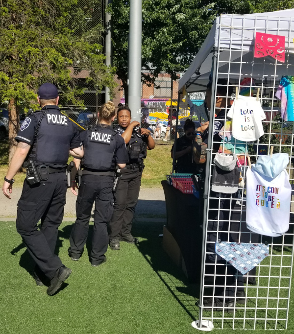 Police violating ban
